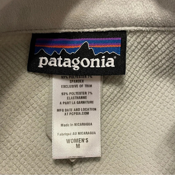 PATAGONIA Adze Monogrammed Logo Jacket in Tailored Gray - Picture 8 of 11